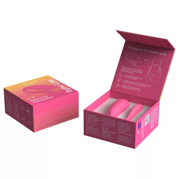 We-Vibe Sync Lite - vibrador para parejas control remoto inteligente - rosa