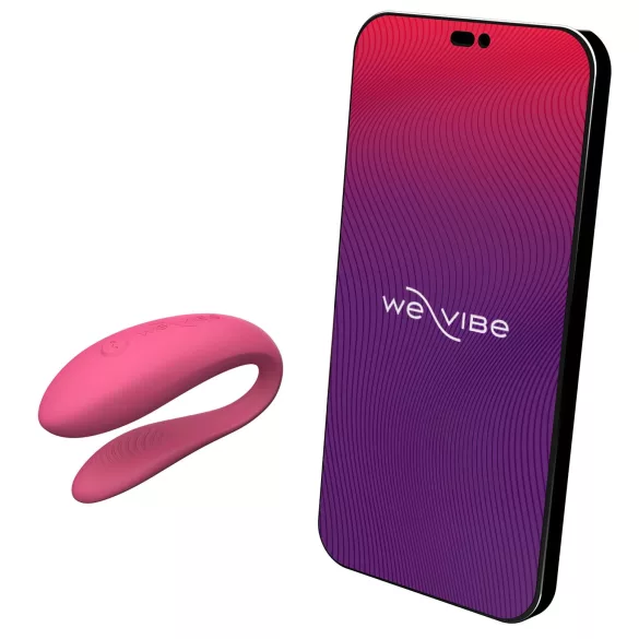 We-Vibe Sync Lite - vibrador para parejas control remoto inteligente - rosa