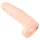 Realistixxx Double Fucker - arnés con doble consolador anal vibrador (color natural)