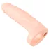 Realistixxx Double Fucker - arnés con doble consolador anal vibrador (color natural)