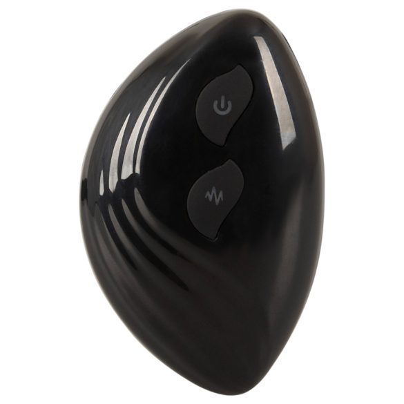 ANOS - consolador anal de doble cabezal (negro)