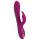 Javida - vibrador 3 en 1 con perlas giratorias (lila)