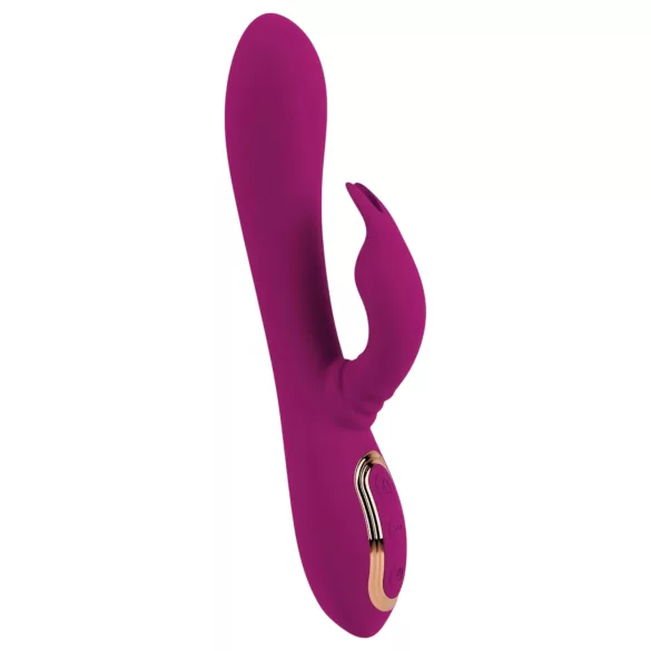 Javida - vibrador 3 en 1 con perlas giratorias (lila)
