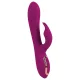 Javida - vibrador 3 en 1 con perlas giratorias (lila)