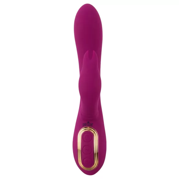 Javida - vibrador 3 en 1 con perlas giratorias (lila)