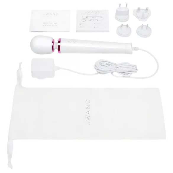Le Wand - Masajeador vibrador de red - tamaño pequeño - blanco