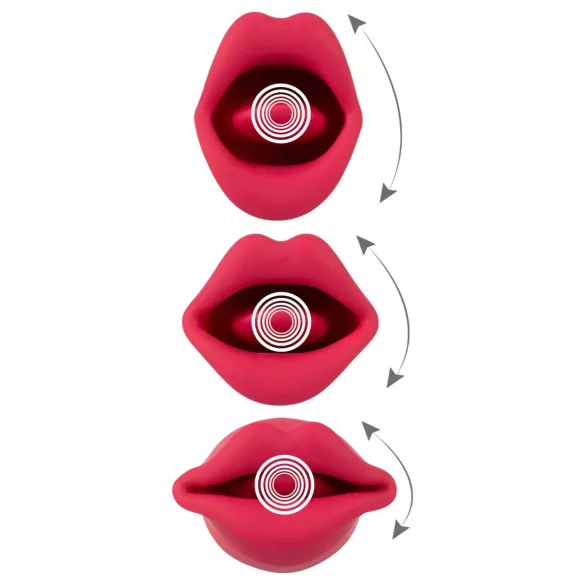 You2Toys - Vibrador 2 en 1 con lengua (rosa)