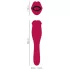 You2Toys - Vibrador 2 en 1 con lengua (rosa)
