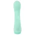 Cuties Mini 4 - vibrador recargable impermeable conejito - silicona verde