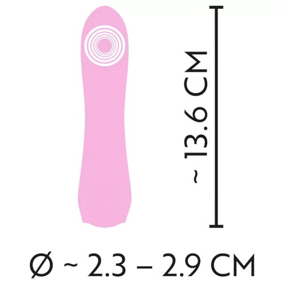 Cuties Mini 4 - vibrador recargable (rosa)