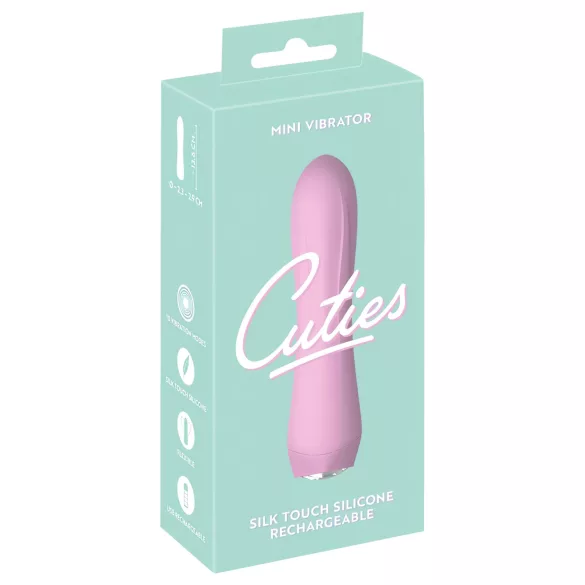 Cuties Mini 4 - vibrador recargable (rosa)