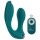 Vibrador manos libres para parejas (turquesa)