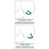 Vibrador manos libres para parejas (turquesa)