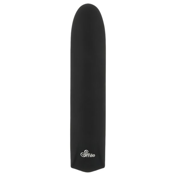 Smile - mini vibrador recargable impermeable silicona negro