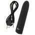 Smile - mini vibrador recargable impermeable silicona negro