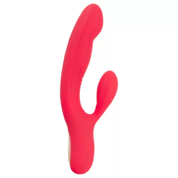 Smile Thumping Rabbit - vibrador recargable triple motor - silicona roja