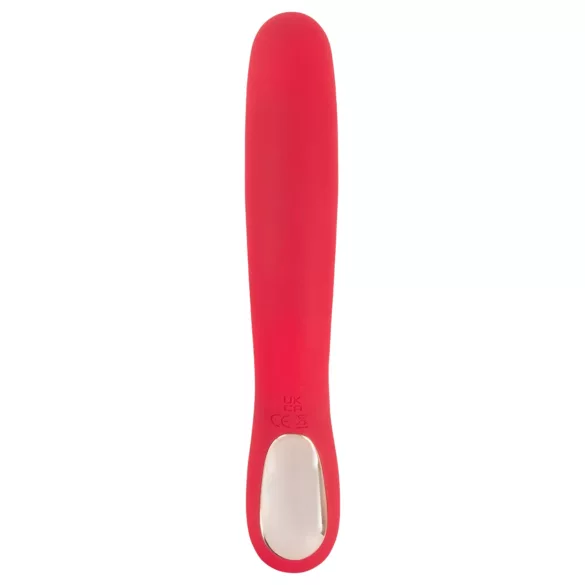 Smile Thumping Rabbit - vibrador recargable triple motor - silicona roja