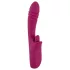 Javida - Vibrador con movimiento y lengua - silicona lila