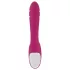 Javida - Vibrador con movimiento y lengua - silicona lila