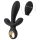 Eterno - vibrador triple inflable (negro)