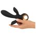 Eterno - vibrador triple inflable (negro)