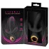 Eternal - vibrador triple inflable - silicona negra