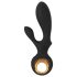 Eternal - Vibrador inflable con brazo de clítoris (negro)