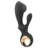 Eternal - Vibrador inflable con brazo de clítoris (negro)