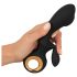 Eternal - Vibrador inflable con brazo de clítoris (negro)