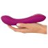 Javida - Vibrador inflable de doble función (morado)