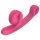Caracol Vibra Curva - 2en1 clítoris vibrador (rosa)