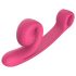 Caracol Vibra Curva - 2en1 clítoris vibrador (rosa)