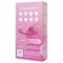 Caracol Vibra Curva - 2en1 clítoris vibrador (rosa)