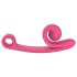 Caracol Vibra Curva - 2en1 clítoris vibrador (rosa)