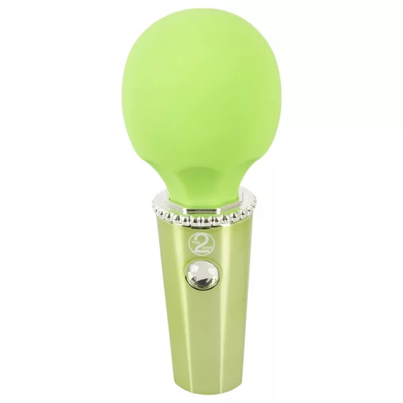 You2Toys Mini Wand - vibrador masaje recargable (verde)