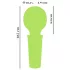 You2Toys Mini Wand - vibrador masaje recargable (verde)