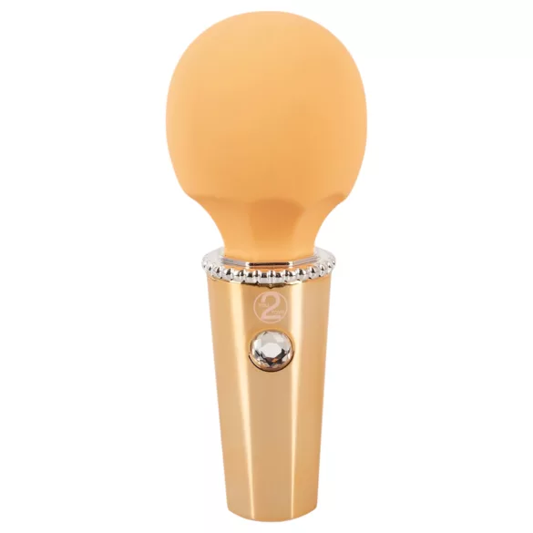 You2Toys - mini masajeador vibrador recargable - silicona amarilla