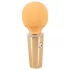 You2Toys - mini masajeador vibrador recargable - silicona amarilla