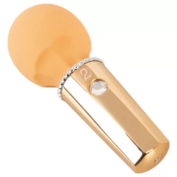 You2Toys - mini masajeador vibrador recargable - silicona amarilla