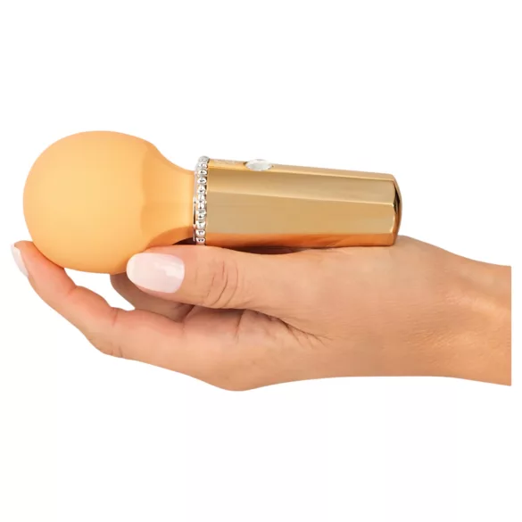 You2Toys - mini masajeador vibrador recargable - silicona amarilla