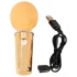 You2Toys - mini masajeador vibrador recargable - silicona amarilla