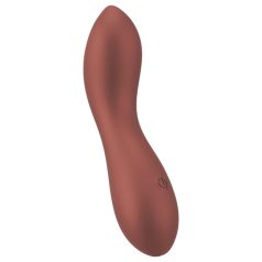 Smile - vibrador punto G mini flexible - silicona bronce