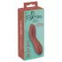 Smile - vibrador punto G mini flexible - silicona bronce