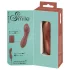Smile - vibrador punto G mini flexible - silicona bronce