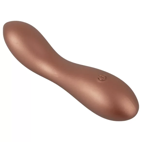 Smile - vibrador punto G mini flexible - silicona bronce