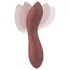Smile - vibrador punto G mini flexible - silicona bronce