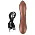 Smile - vibrador punto G mini flexible - silicona bronce