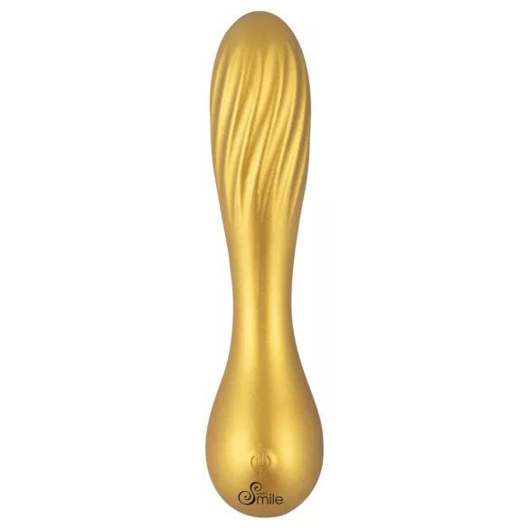 Sweet Smile - Mini vibrador metálico (amarillo)