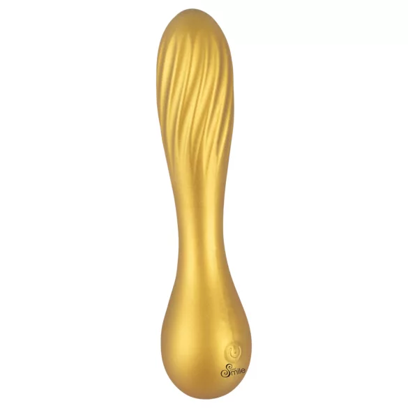 Sweet Smile - Mini vibrador metálico (amarillo)