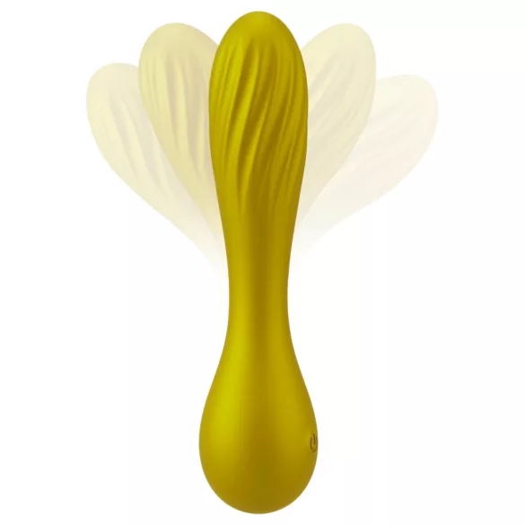 Sweet Smile - Mini vibrador metálico (amarillo)